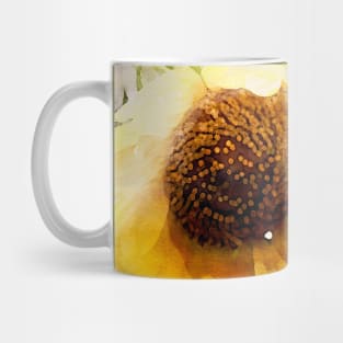 Watercolor Sunflower Mug